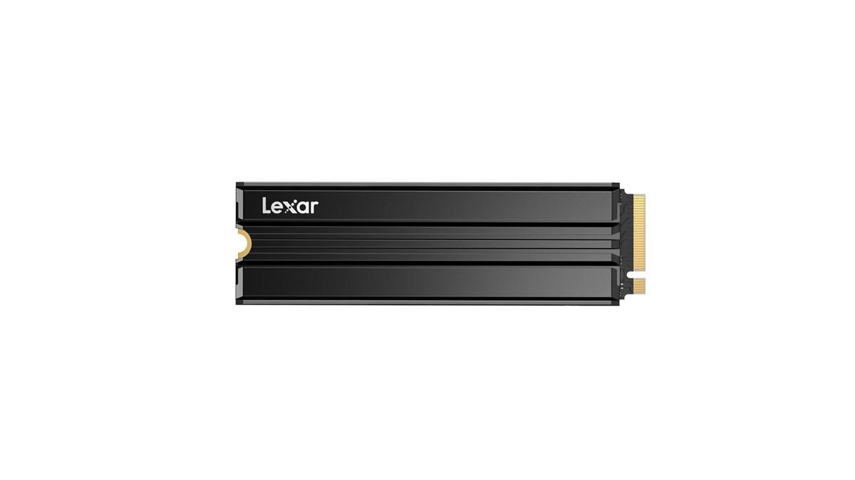 LEXAR SSD NM790 4TB HIGH SPEED PCIe GEN 4X4 M.2 NVMe UP TO 7400 MB/S READ AND 6500 MB/S WRITE WITH HEATSINK LNM790X004T-RN9NG