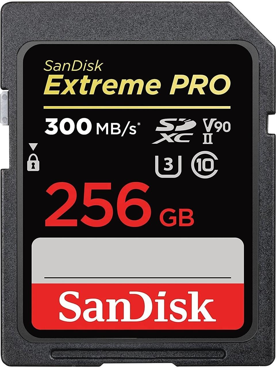SanDisk Extreme Pro SDSDXDK-256G-GN4IN 256 GB SDXC UHS-II U3 V90 Hafıza Kartı