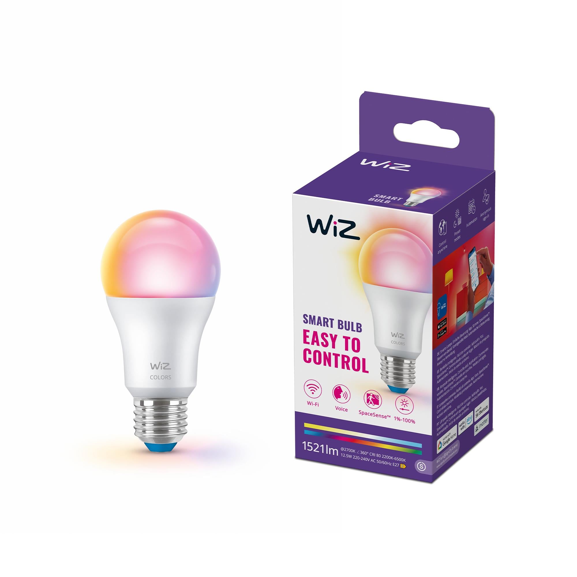 Wiz 100W Renkli Ambiyans E27 Akıllı Ampul (A67)