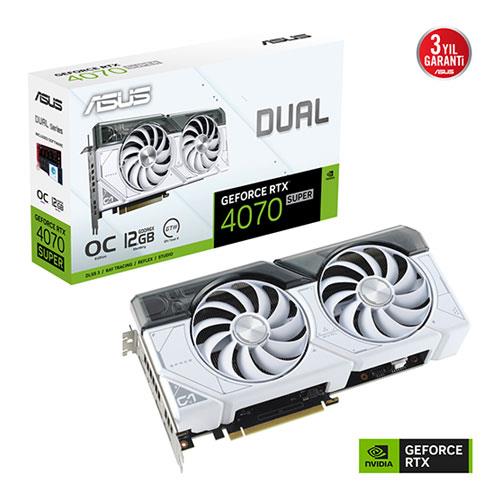 ASUS DUAL-RTX4070S-O12G-WHITE NVIDIA