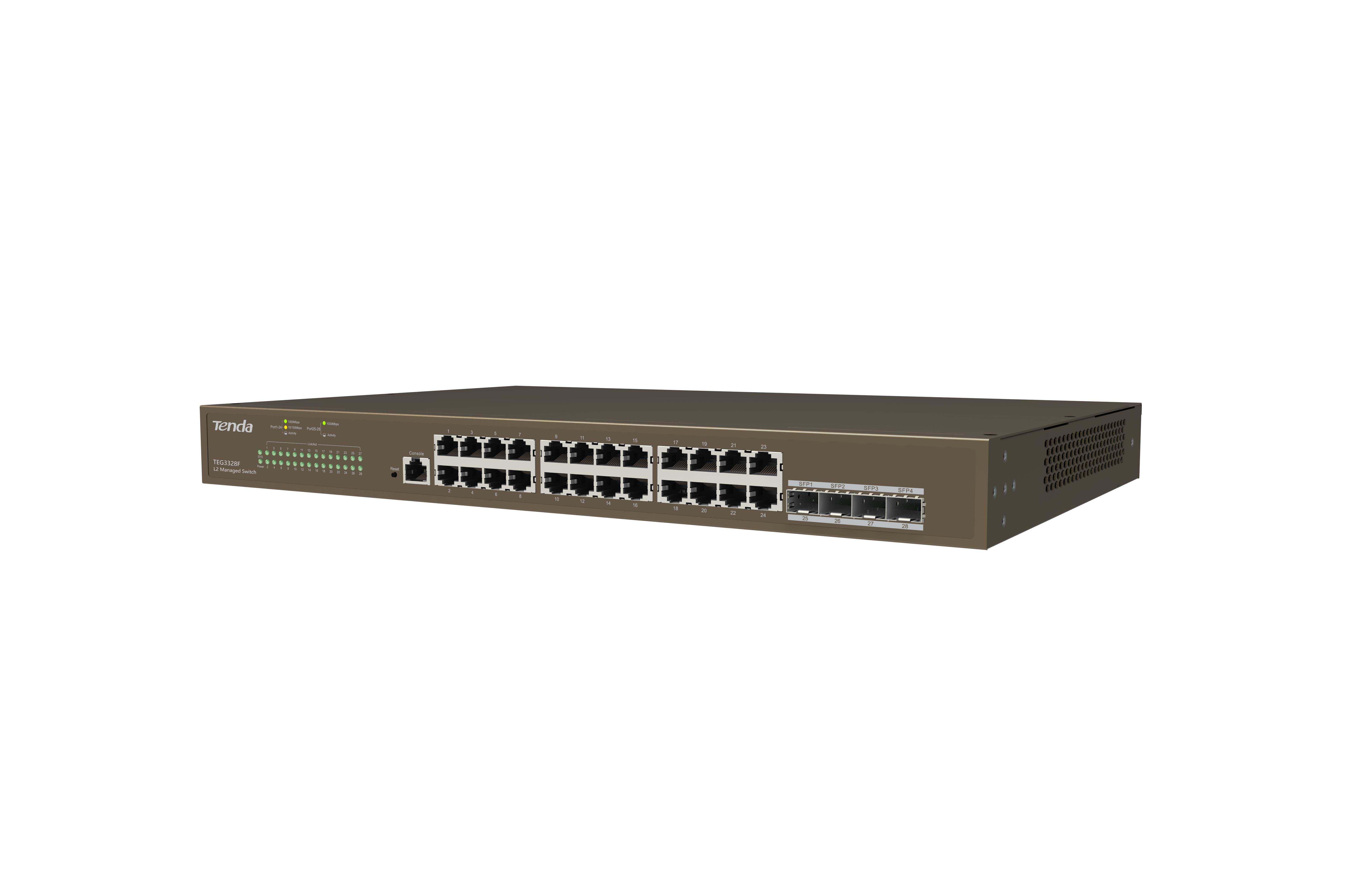 TEG3328F 28 Port Gigabit L2 Switch