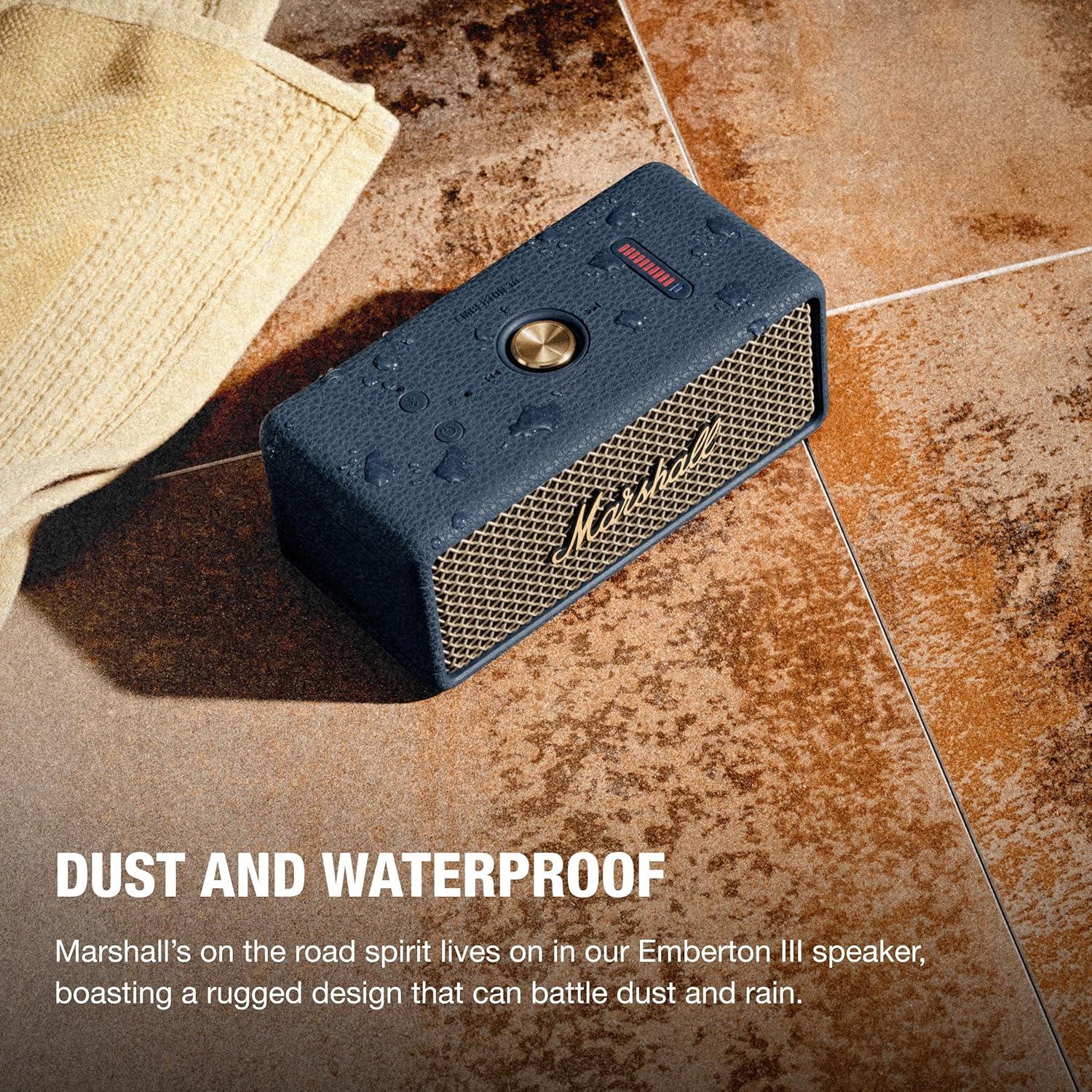 Marshall Emberton III Bluetooth Hoparlör, Midnight Blue