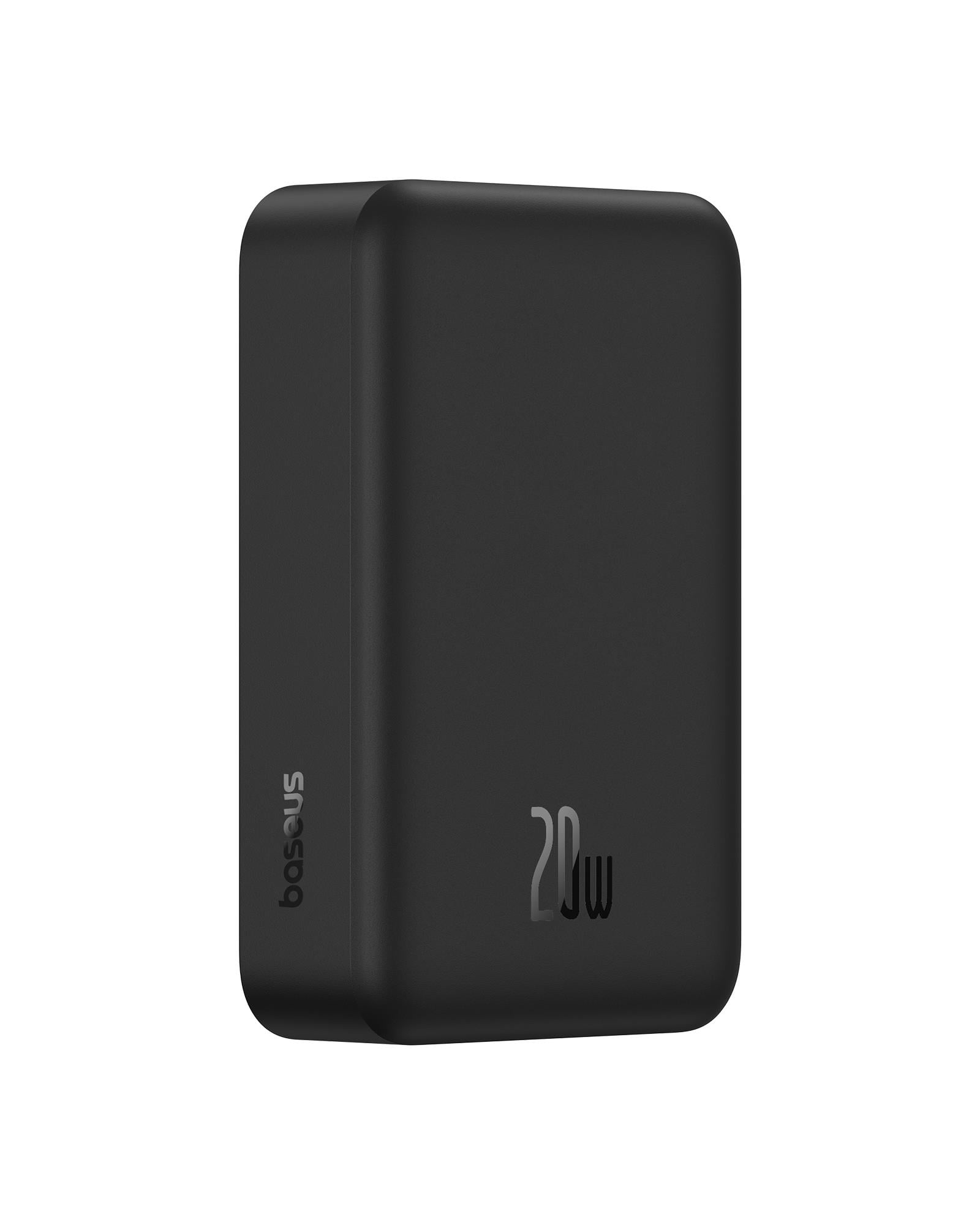 Baseus EnerFill FM41 Mini Manyetik Powerbank 20.000 mAh 20W - Siyah (C'den C'ye 20V/3A 30cm siyah kablolu)