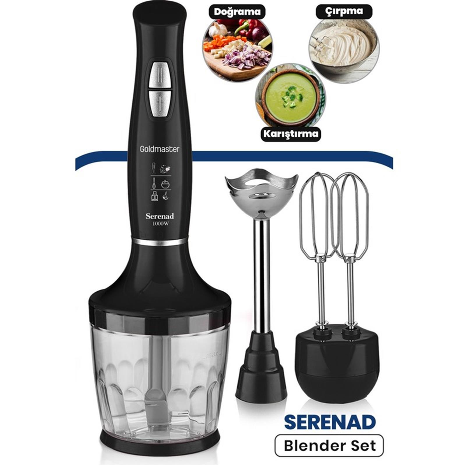 Goldmaster Serenad In-6202 Blender Set Gold