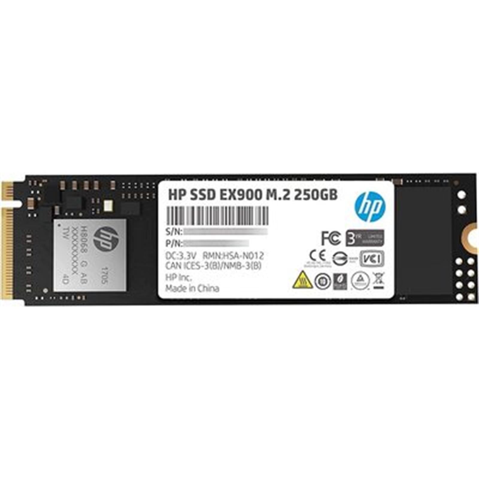 HP Ssd 2yy43aa 250 Gb Ex900 M2 Nvme