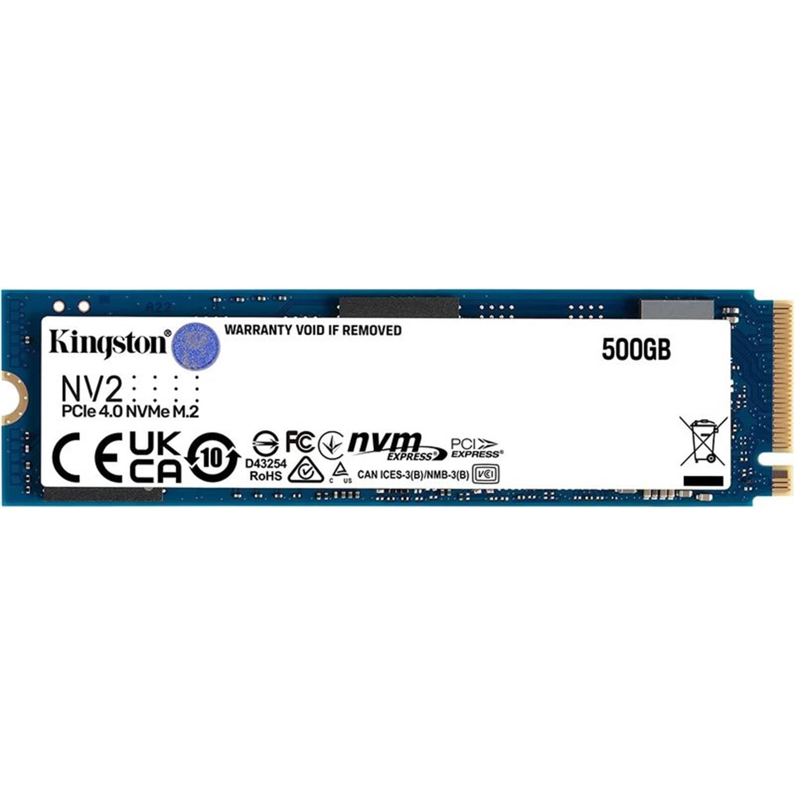 Kingston Kng 500gb Nv2 Pcıe 4.0 Nvme Snv2s/500g