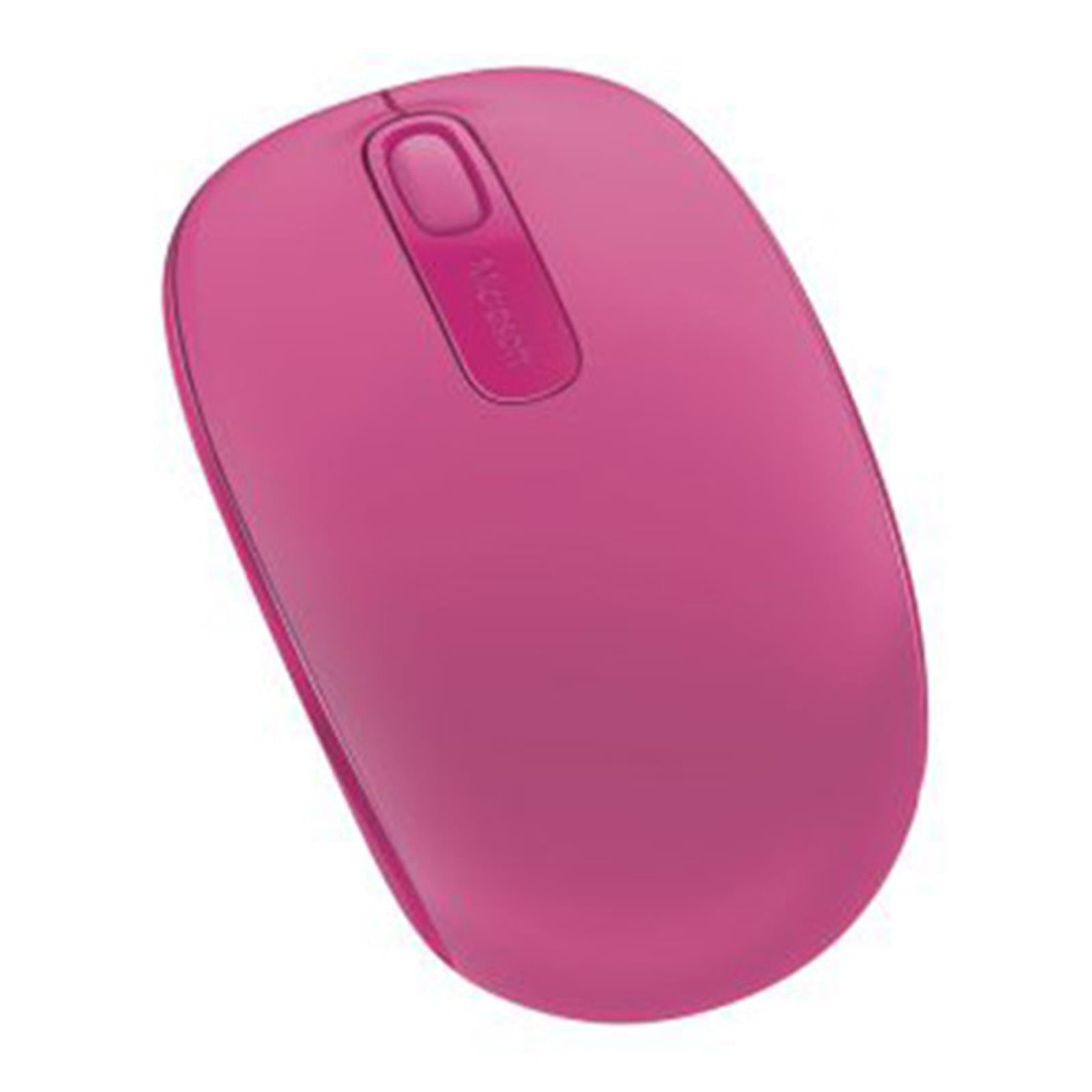 Microsoft U7Z-00064 Wireless Mobile 1850 Mouse - Pembe