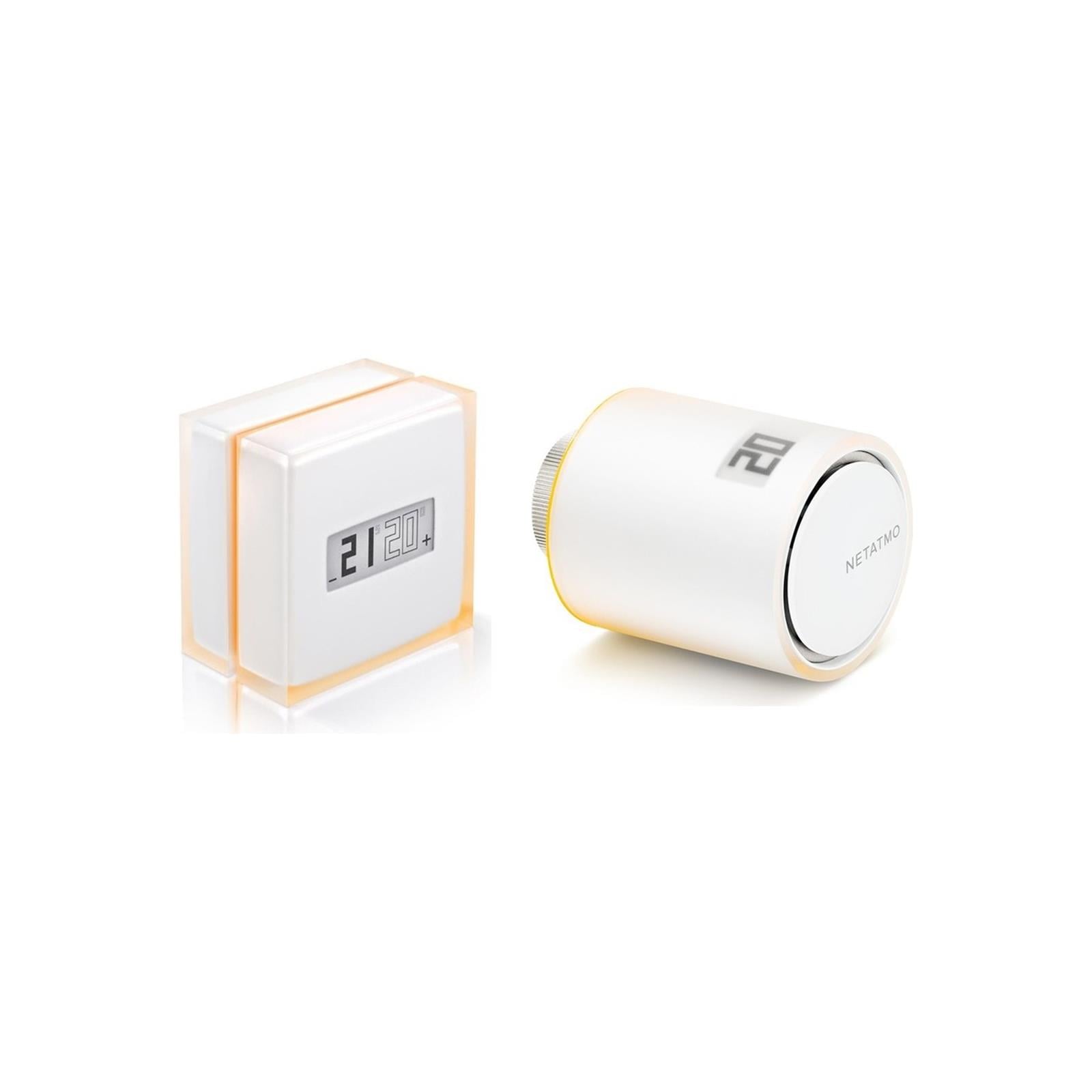 NETATMO Akıllı Termostat NTH01-EN-EU+ Netatmo Ek Radyatör Vanası NAV-EN