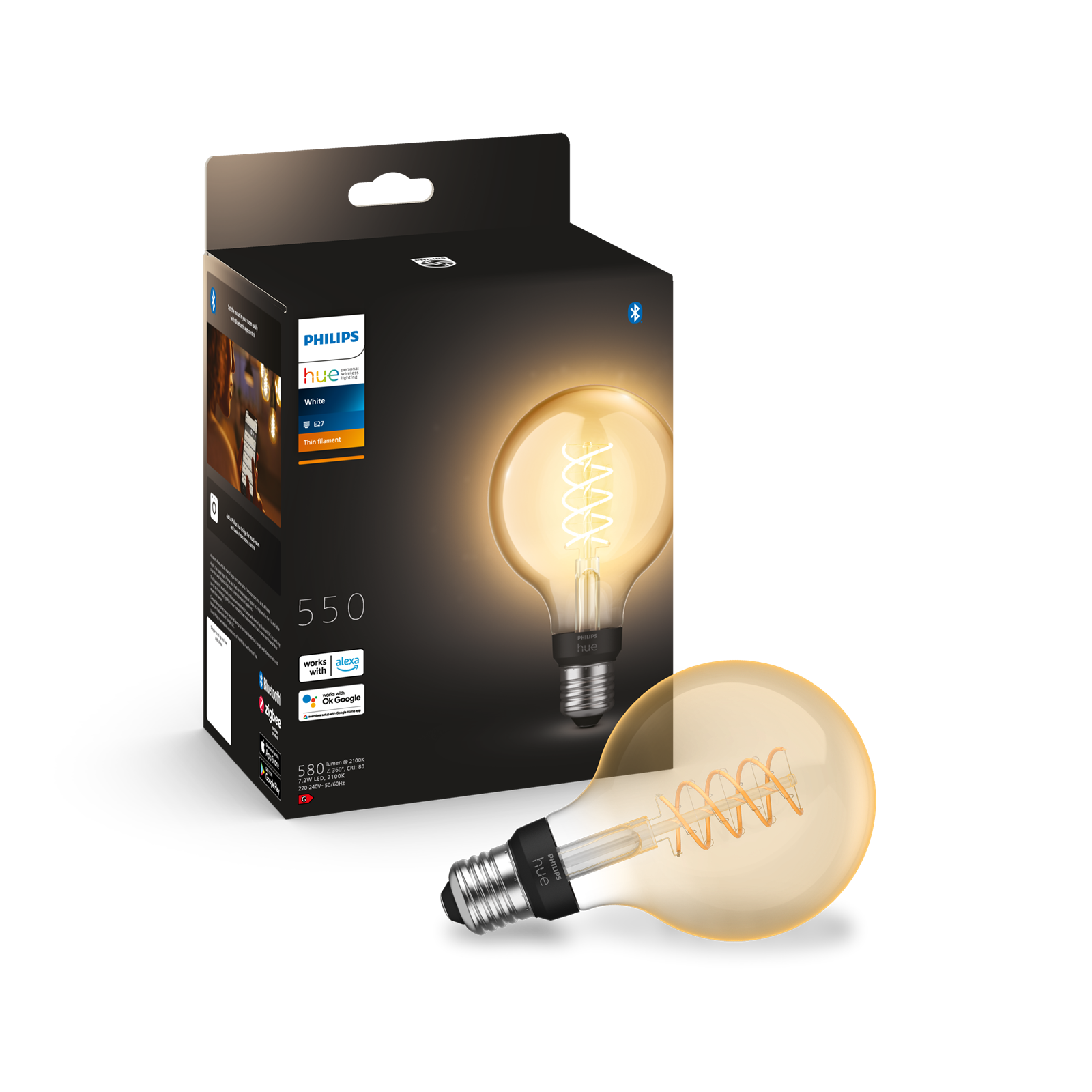 Philips 7w G93 Filament Ampul E27 Sarı Işık - 929003051901