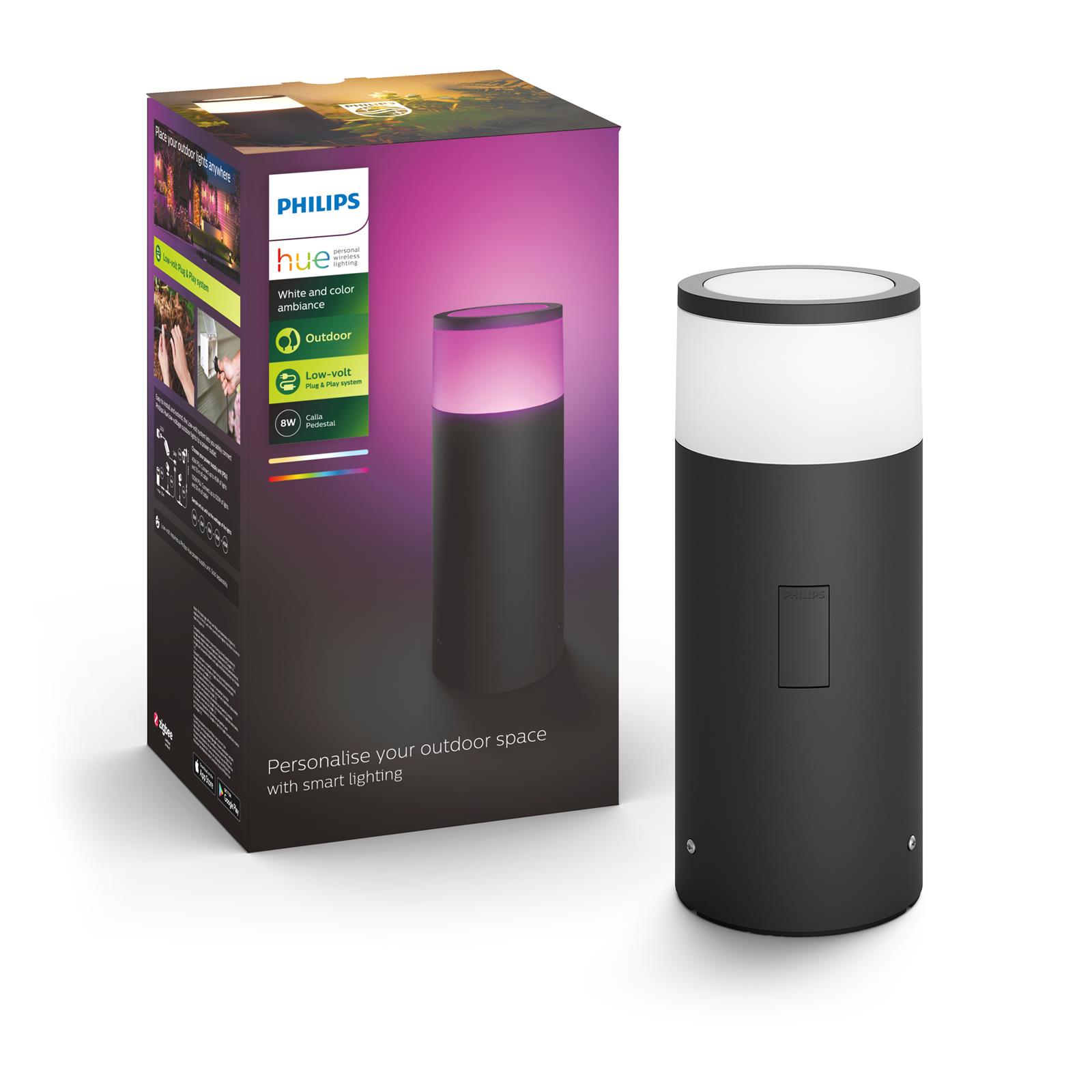 Philips Calla Outdoor Akıllı Renkli Kısa Direk - 915005630601 - 1742330p7