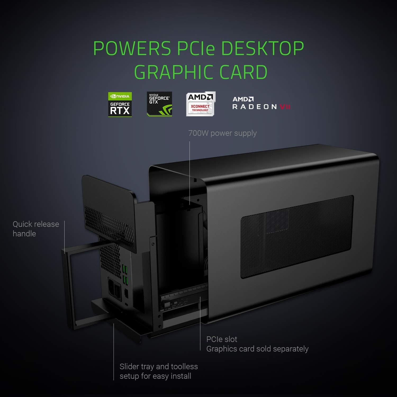 Razer Core X Chroma Thunderbolt 3 Harici Ekran Kartı Kılıfı (Egpu