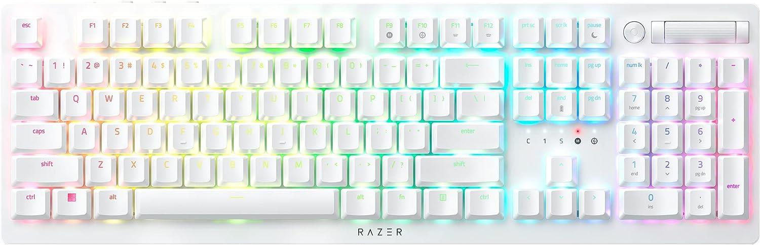 Razer DeathStalker V2 Pro Purple Switch İngilizce Kablosuz Oyuncu Klavyesi (RZ03-04363500-R3M1)