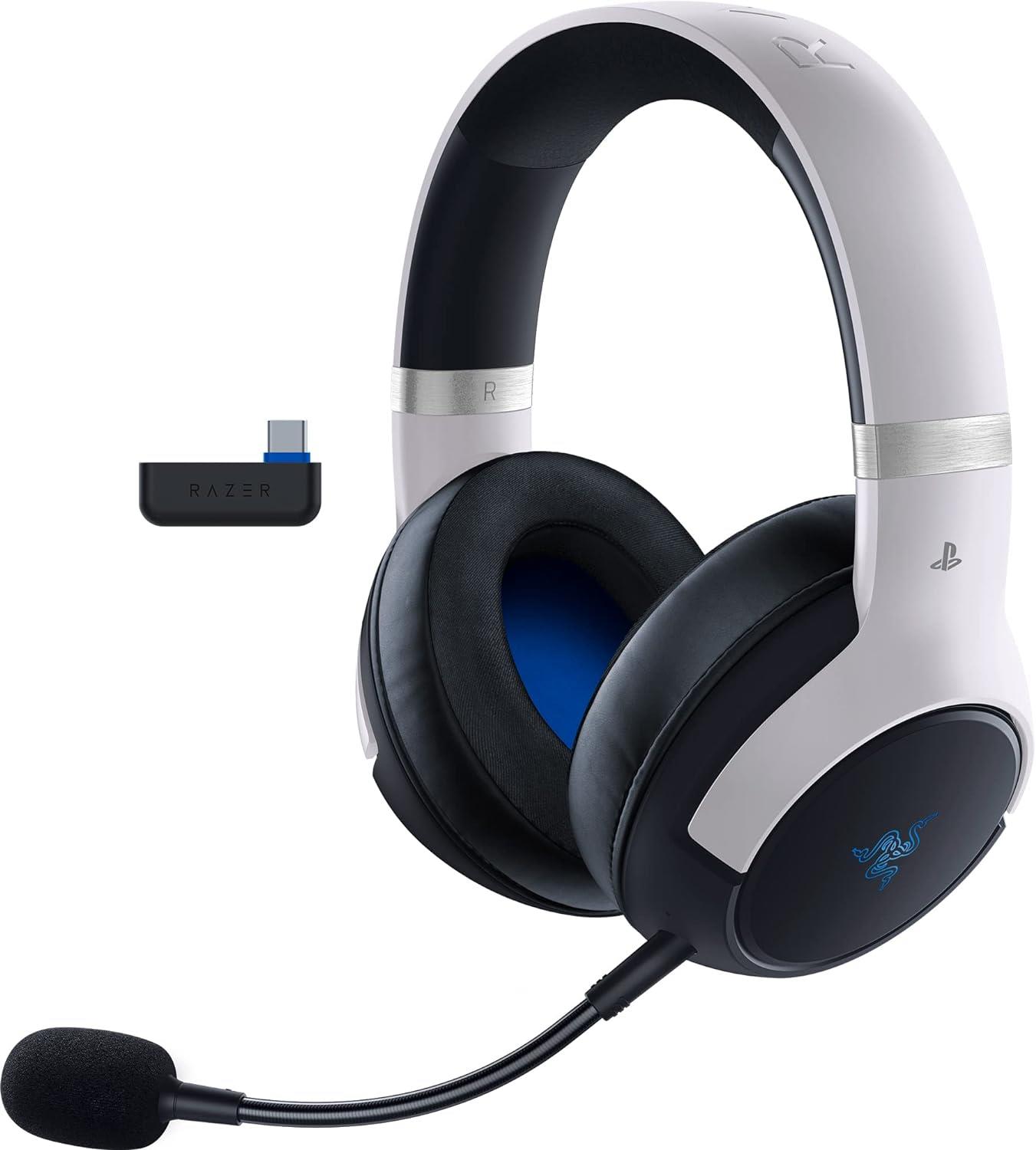 Razer Kaira Hyperspeed PlayStation Lisanslı Kablosuz Oyuncu Kulaklığı (RZ04-03980200-R3G1)