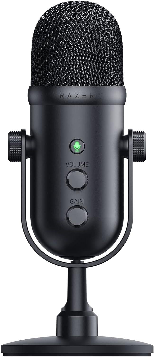 Razer Seiren V2 Pro - Yayıncılar için Profesyonel USB Mikrofon - ‎RZ19-04040100-R3M1
