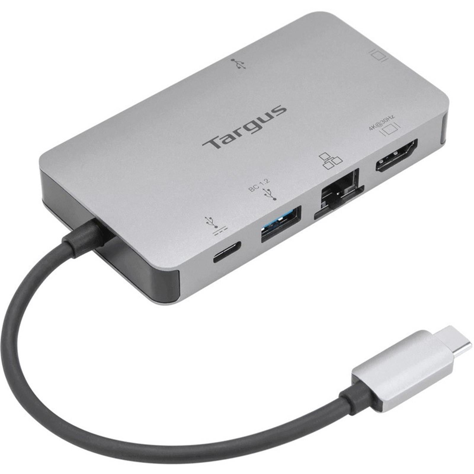 Targus Tardock419e Usb-c Alt Mode Single 4k Hdmı/vga Docking Station 100w Pd