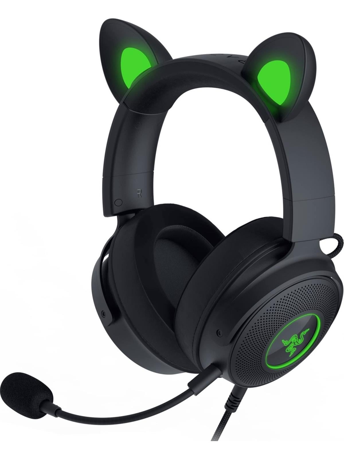 razer kraken kitty v2 猫耳 Razer Kraken Kitty V2 BT - Oyun ve akış için Kitty Kulaklı