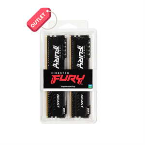 OUTLET Kingston FURY Beast 32 GB (2 x 16 GB) 3200 MHz DDR4 CL16 ...