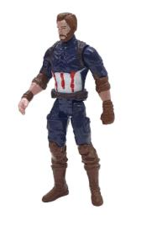 Avengers 15 cm Işıklı Figür - Kaptan America - 89800-Captain