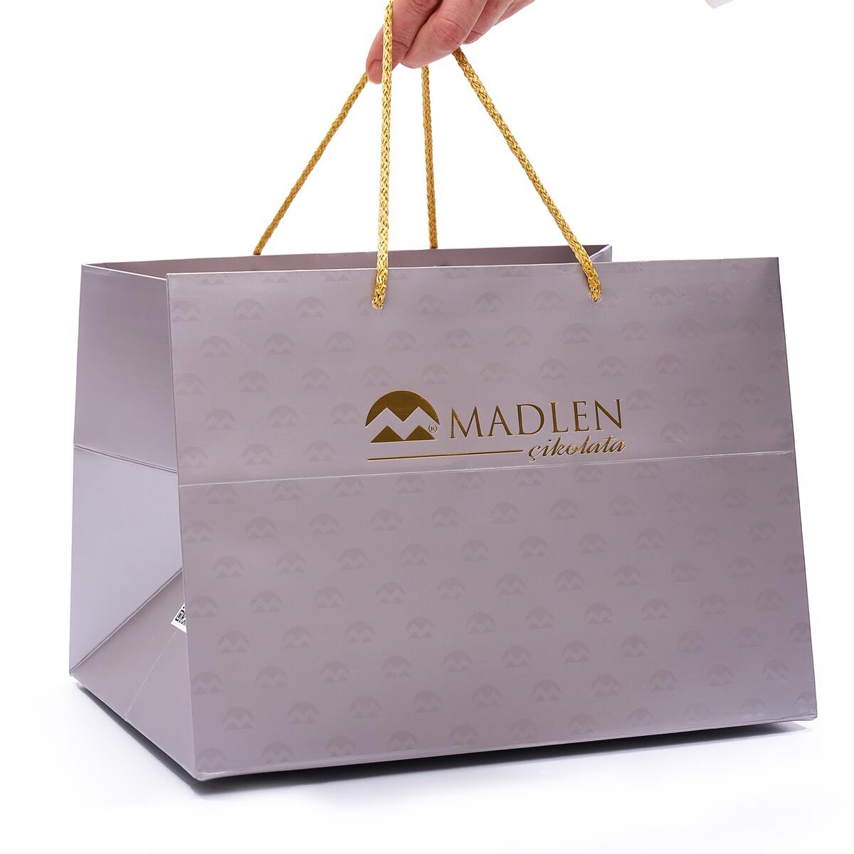 Ahşap Kutu Hediyelik Madlen Çikolata Küçük Boy