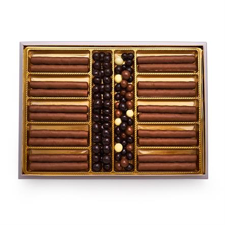 Çikolata Kaplamalı Rulo Gofret 650g