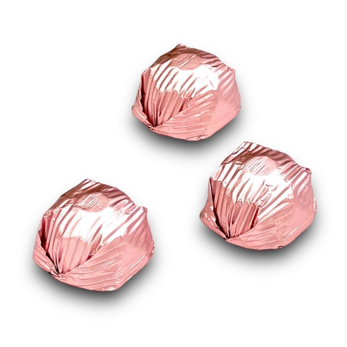 Madlen Pembe Yaldızlı Fındıklı Kristal Çikolata 500 gr