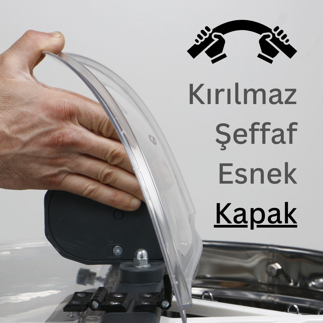 4 Çerçeveli Bal Süzme Makinesi Dadant Manuel AISI 304