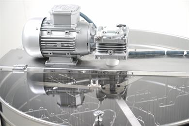 12 Çerçeveli Yatarlı Bal Süzme Makinesi Tam Otomatik Dadant Ekranlı AISI 304