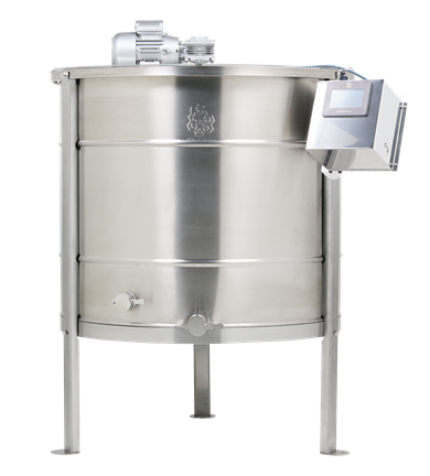 12 Çerçeveli Yatarlı Bal Süzme Makinesi Tam Otomatik Dadant Ekranlı AISI 304