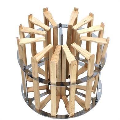 3-12 Çerçeveli Bal Süzme Makinesi Motorlu 12V-220V AISI 304