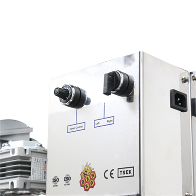 3-12 Çerçeveli Motorlu Bal Süzme Makinesi AISI 304