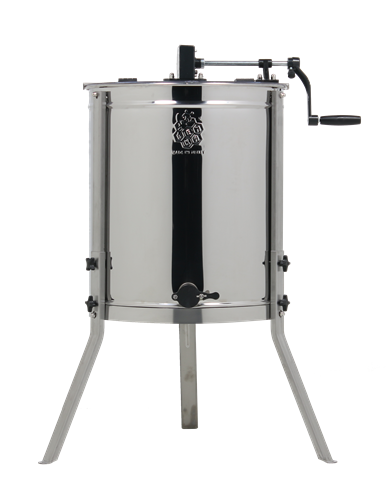 4 Çerçeveli Bal Süzme Makinesi Dadant Manuel AISI 304