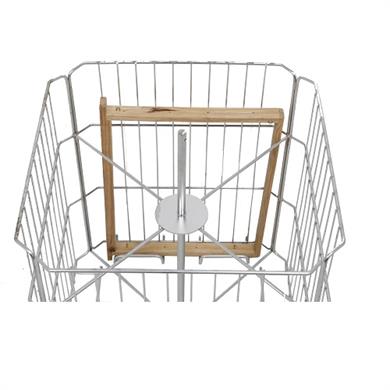 4 Çerçeveli Bal Süzme Makinesi Jumbo Dadant Manuel 304 Sepet