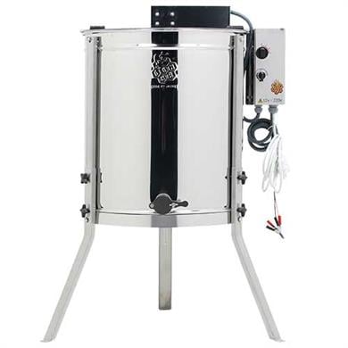 4 Çerçeveli Bal Süzme Makinesi Motorlu 12V-220V AISI 304