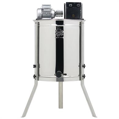 4 Çerçeveli Bal Süzme Makinesi Motorlu Dadant AISI 304