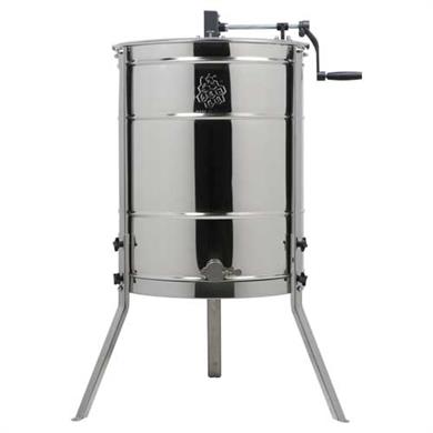 4 Çerçeveli İçten Dönerli Manuel Kasetli Bal Süzme Makinesi 304