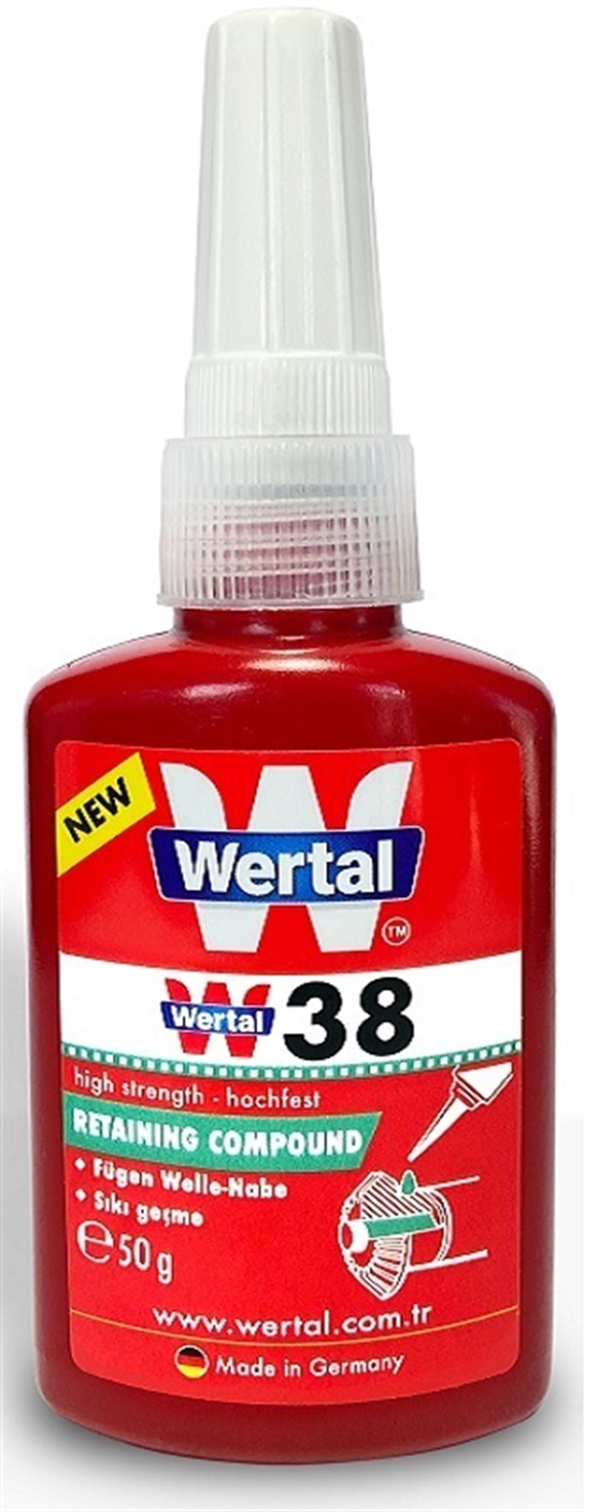 WERTAL RULMAN SABİTLEYİCİ YÜKSEK MUKAVEMET 50 G