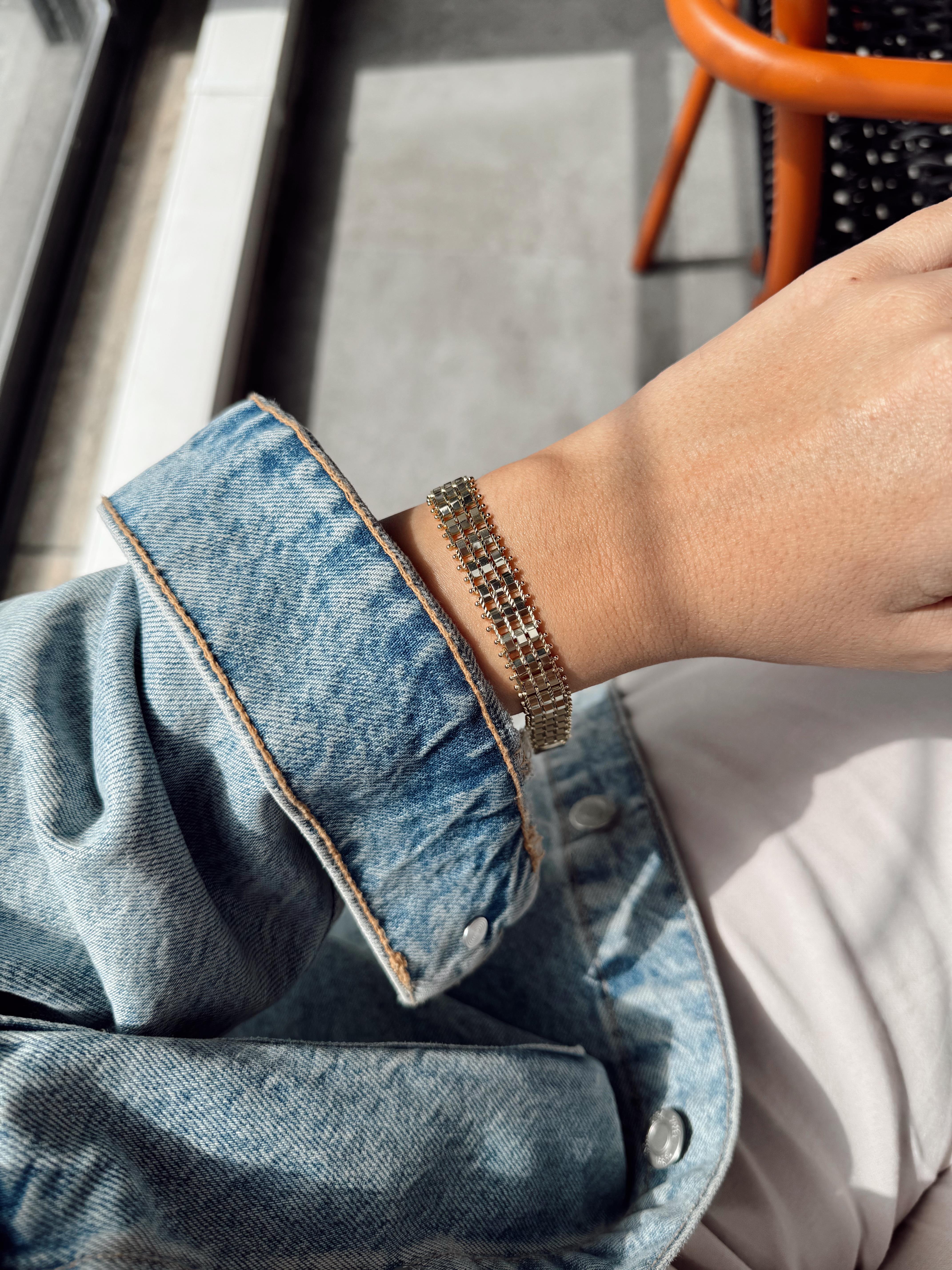 14k Özel seri vip Bileklik 105