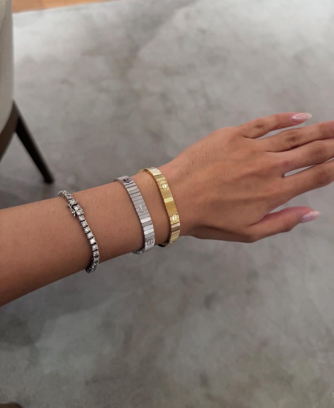14k Özel Seri YENİ Gümüş Marka Bileklik 