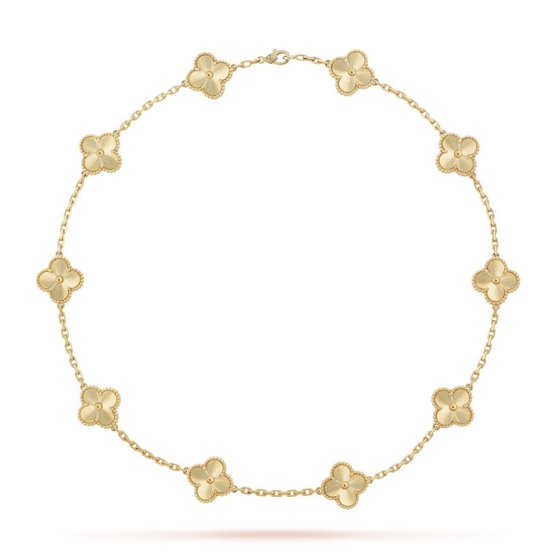 Marka gold on yonca kolye