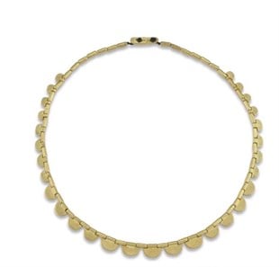 Gold pul kolye