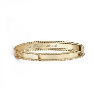 Rainbow gold taşlı marka bileklik 