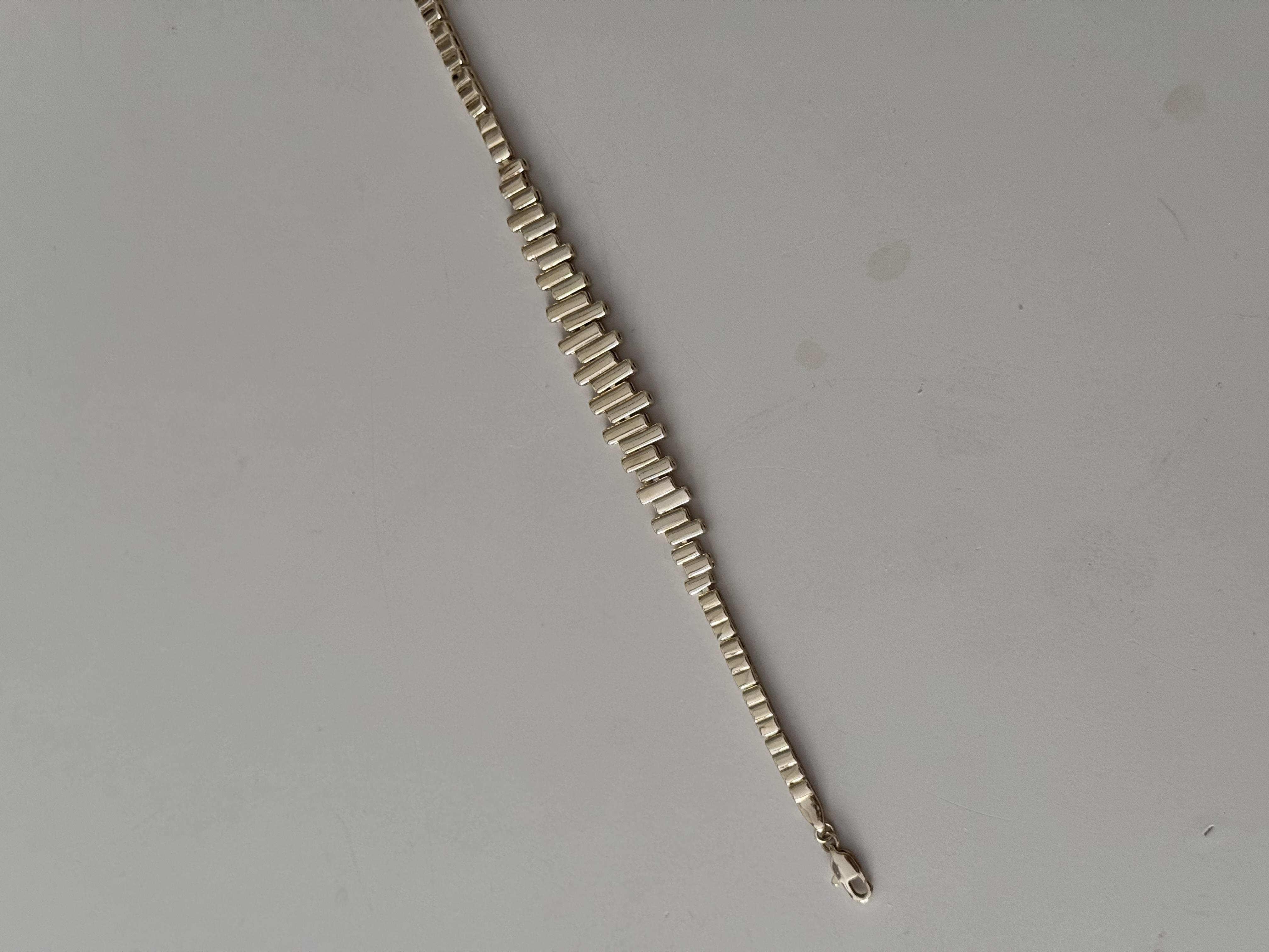 14k düz gold çizgi bileklik