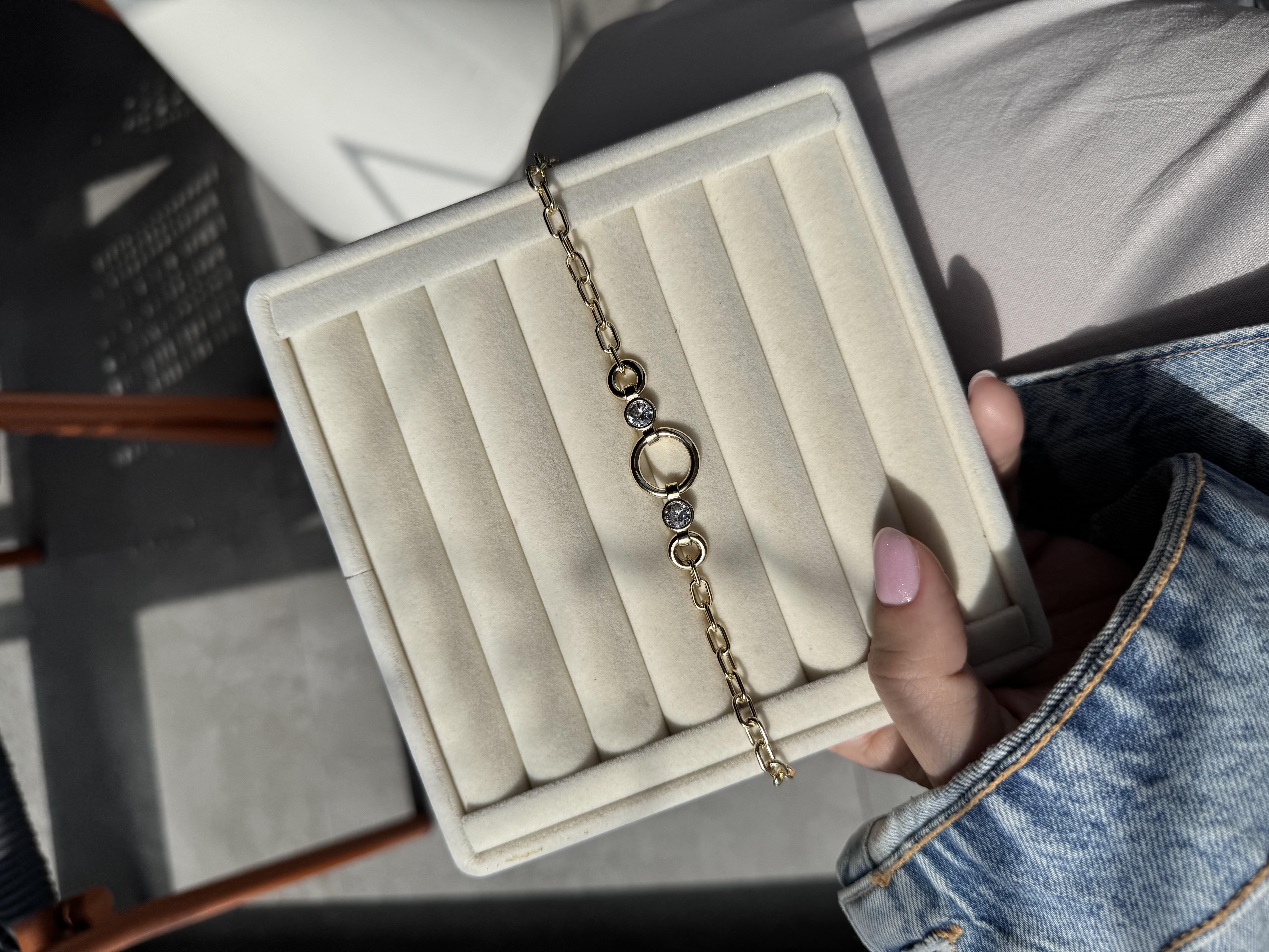 14k Özel seri vip Bileklik 118