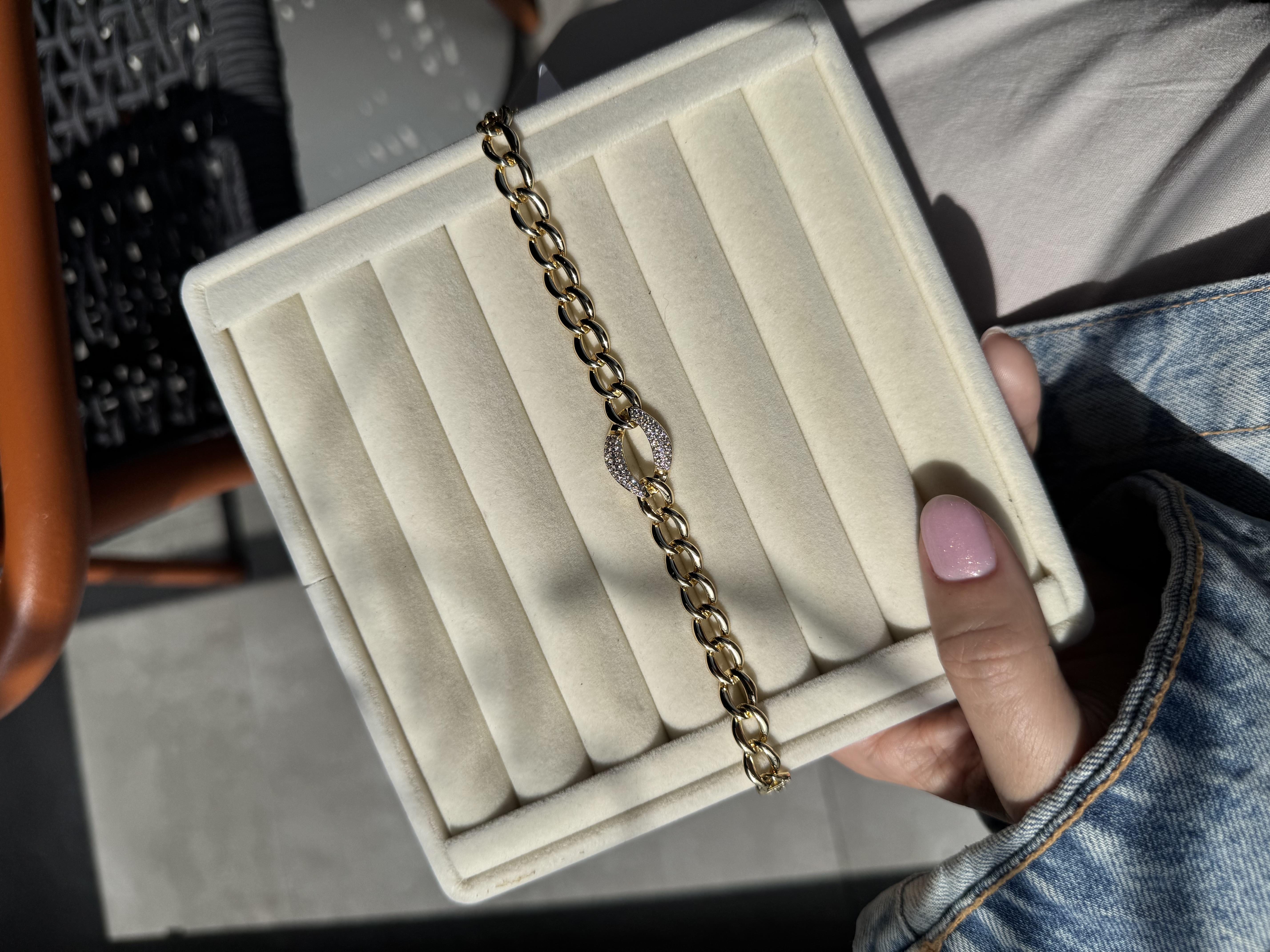 14k Özel seri vip Bileklik 136