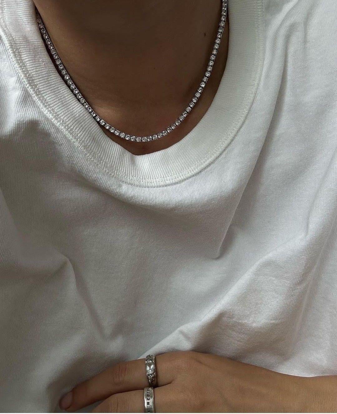 3mm Su Yolu Çelik KOLYE