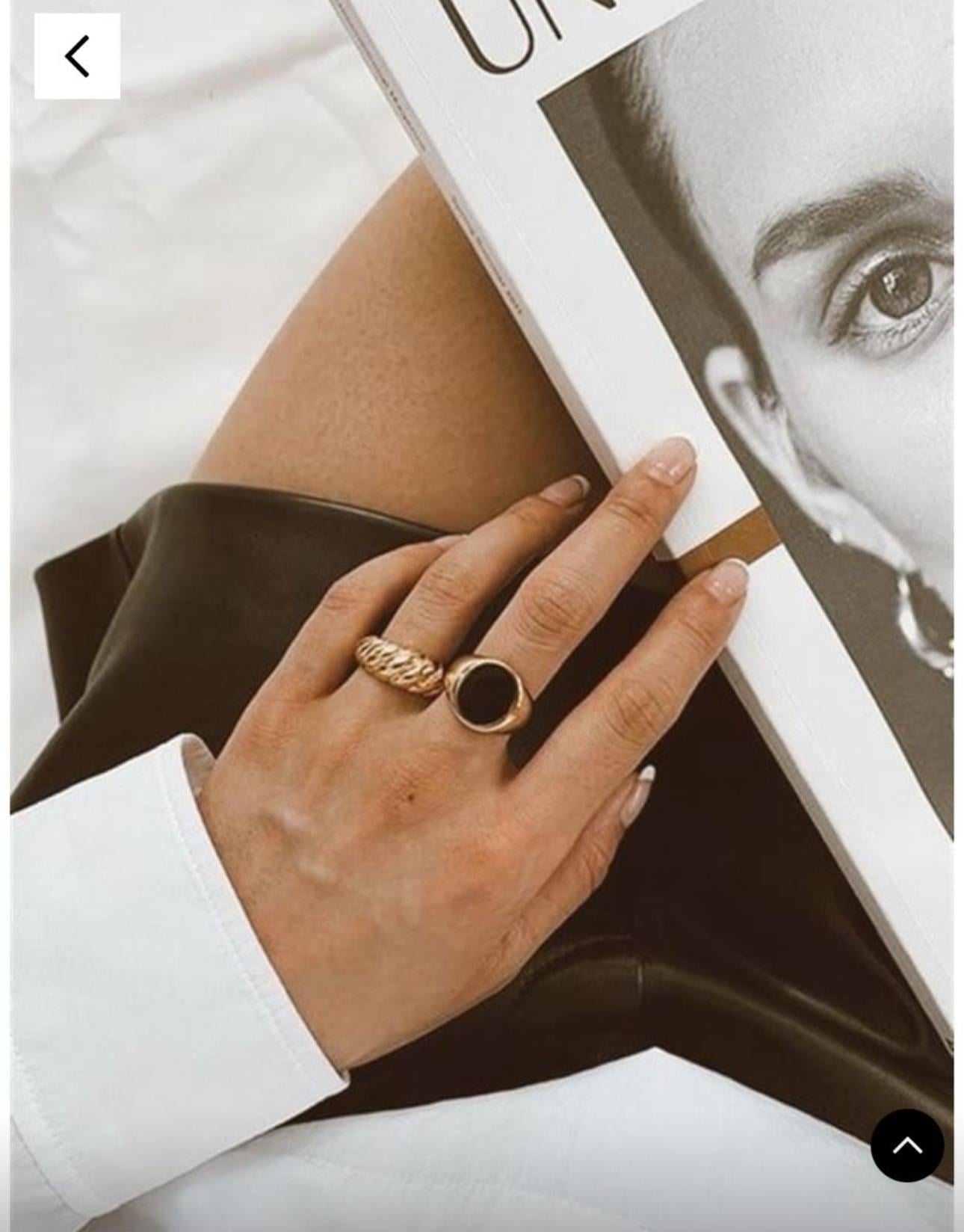 Burgu Bombeli Yüzük