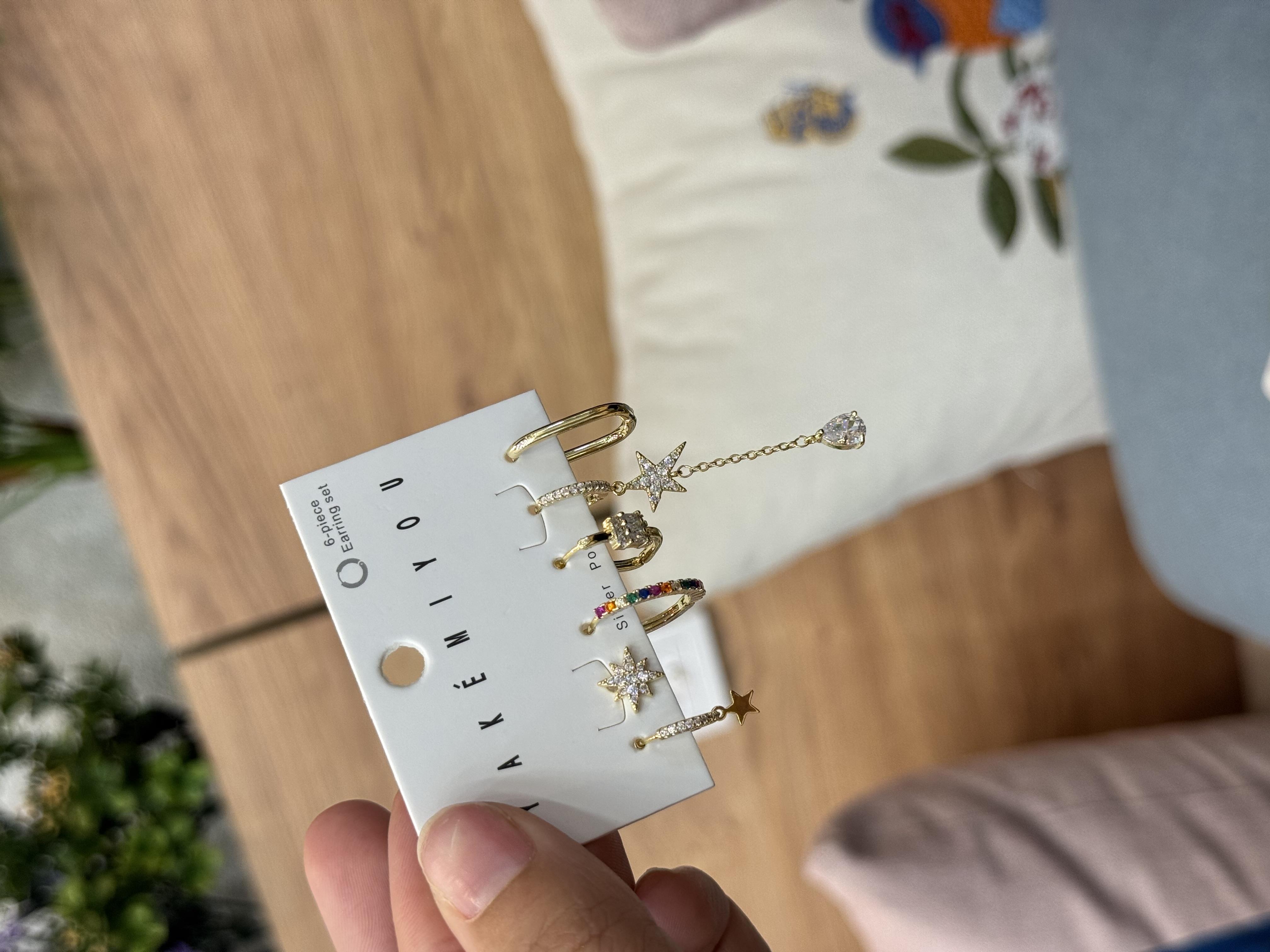 Özel Seri Altılı Set Küpe