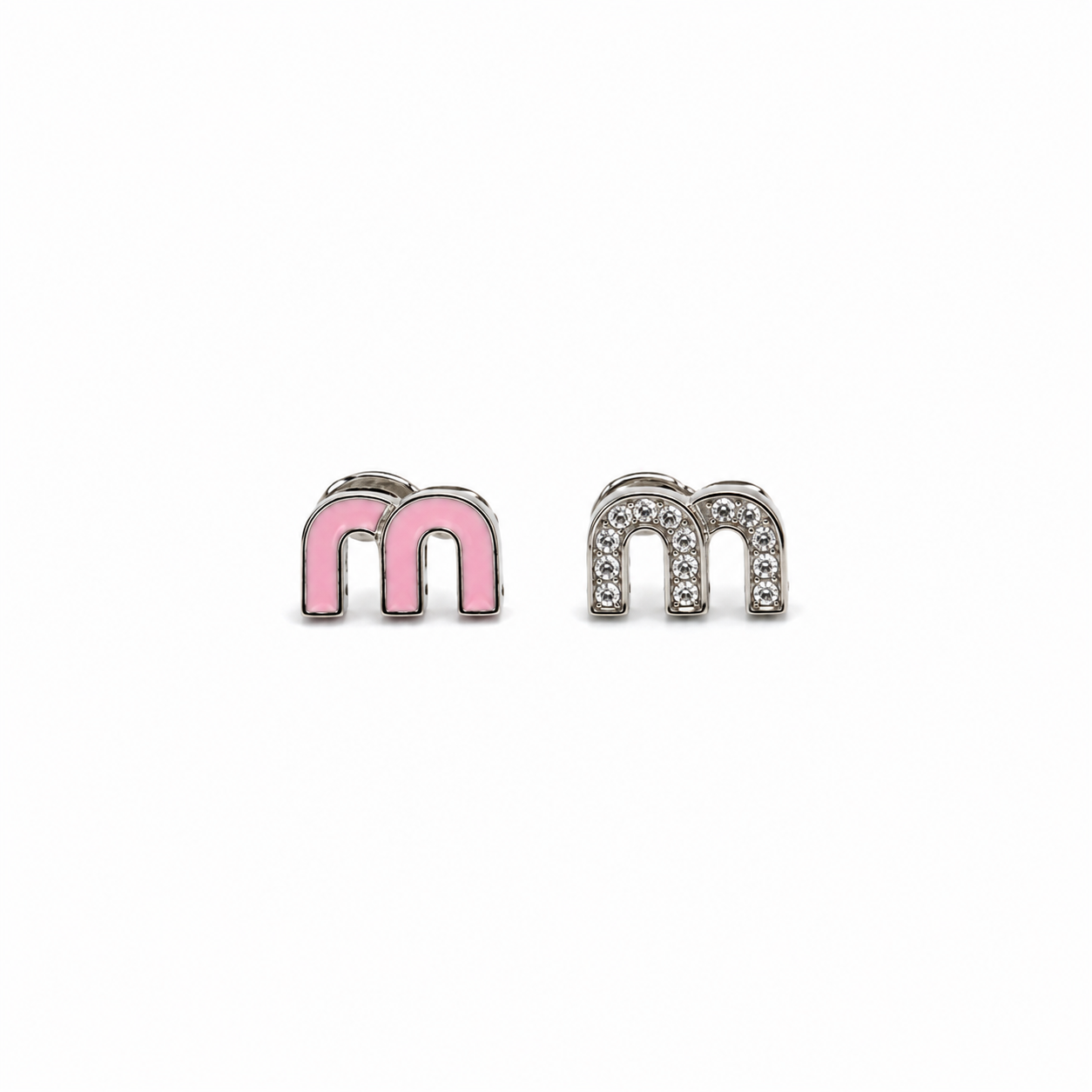 Pembe gold miu küpe