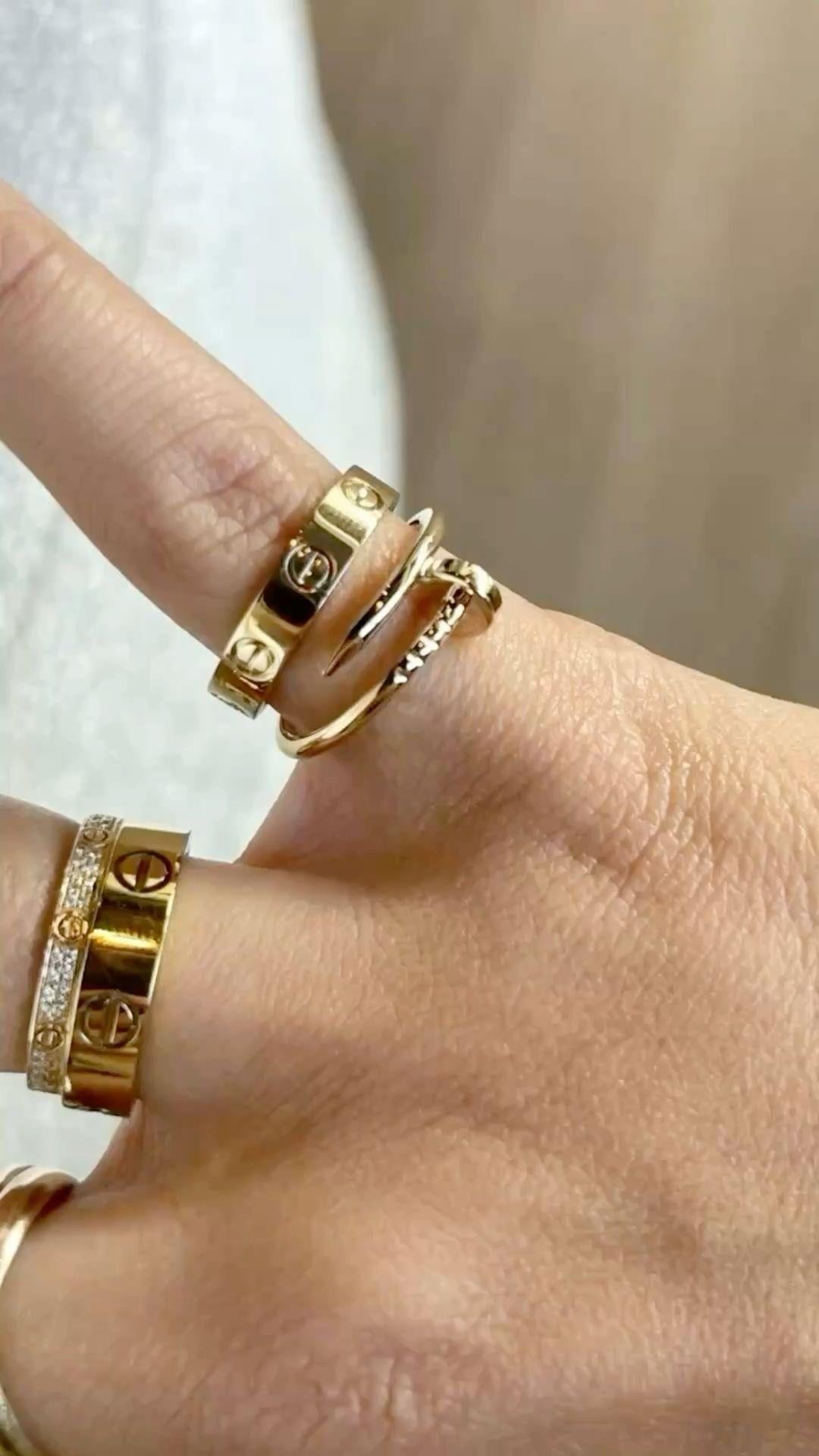 Taşsız çivi marka yüzük