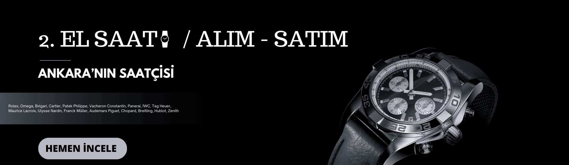 2. el saat alım satım
